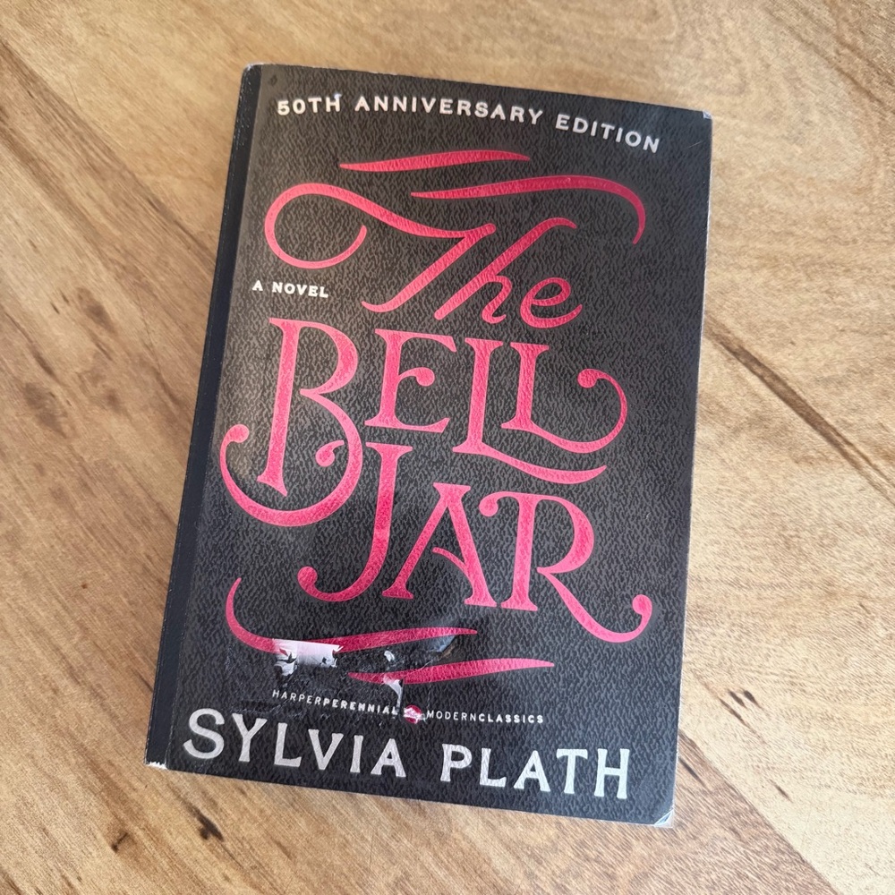 The Bell Jar Sylvia Plath 50th Anniversary Edition Book Classic Novel Paperback